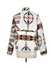 EM 100% Polyester Print White Track Jacket Size M - photo 2
