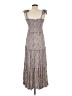 Lush 100% Rayon Gray Casual Dress Size M - photo 2