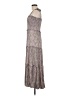 Lush 100% Rayon Gray Casual Dress Size M - photo 5