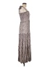 Lush 100% Rayon Gray Casual Dress Size M - photo 4