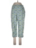 Covington Print Blue Casual Pants Size 12 - photo 1