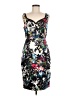 Leifnotes Floral Black Cocktail Dress Size 8 - photo 1