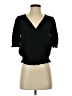 TeXTURE & THREAD Madewell Black 3/4 Sleeve Top Size XS - photo 1