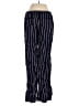 Trouve Stripes Blue Casual Pants Size S - photo 2