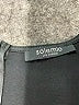 Solemio Solid Black Cocktail Dress Size S - photo 7
