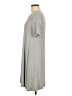 BCBGeneration Solid Gray Casual Dress Size L - photo 5