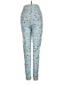 Assorted Brands Print Blue Casual Pants Size M - photo 2