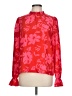 Shein 100% Polyester Red Long Sleeve Blouse Size L - photo 1