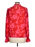 Shein 100% Polyester Red Long Sleeve Blouse Size L - photo 2
