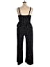 Kaileigh 100% Polyester Stars Black Jumpsuit Size 1X - photo 2