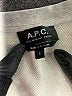 A.P.C. 100% Cotton Silver Sweatshirt Size S - photo 7