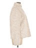 Time and Tru 100% Polyester Ivory Faux Fur Jacket Size M - photo 4