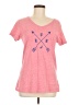 Asics Pink Short Sleeve T-Shirt Size M - photo 1
