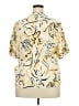 Masai Print Yellow Short Sleeve Blouse Size XXL - photo 2