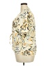Masai Print Yellow Short Sleeve Blouse Size XXL - photo 5
