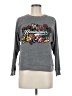 Rebecca Minkoff Floral Gray Pullover Sweater Size M - photo 1