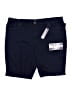 Gloria Vanderbilt Solid Blue Denim Shorts Size 24 waist - photo 1