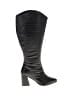 Journee Collection Black Boots Size 8 - photo 1