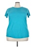 Torrid Teal Active T-Shirt Size 3X Plus (3) - photo 1
