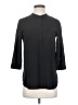 Uniqlo Black 3/4 Sleeve Blouse Size XS - photo 1