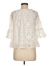 Assorted Brands Ivory 3/4 Sleeve Blouse Size M - photo 2