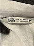 Zara Ivory Long Sleeve Button-Down Shirt Size M - photo 7