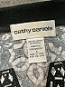 Cathy Daniels Black 3/4 Sleeve Blouse Size L - photo 7