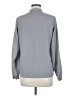 Lands' End 100% Polyester Gray Long Sleeve Blouse Size 6 - photo 2