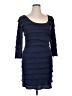 Max Edition Blue Cocktail Dress Size XL - photo 1