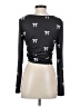 Shein Black Long Sleeve T-Shirt Size S - photo 2
