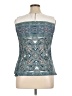 Assorted Brands 100% Polyester Teal Sleeveless Blouse Size XL - photo 2