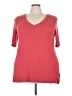 Torrid Red 3/4 Sleeve T-Shirt Size 3X Plus (3) - photo 1