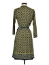 Max Studio Print Green Casual Dress Size S - photo 2