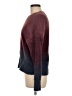 Time and Tru 100% Nylon Color Block Burgundy Pullover Sweater Size M - photo 5