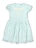 Self-Portrait 100% Polyester Teal Blue Dress Size 8 - 10 - photo 1