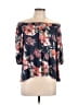 Loveappella Blue 3/4 Sleeve Blouse Size L - photo 1