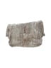 Elliott Lucca Animal Print Snake Print Silver Gray Shoulder Bag One size - photo 1