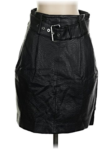 MICHAEL Michael Kors Faux Leather Skirt (view 1)
