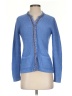 J. McLaughlin 100% Cotton Blue Cardigan Size XS - photo 1