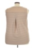 Weekend Suzanne Betro Tan Sleeveless Top Size 3X - photo 2