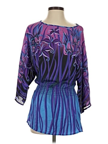 Bob Mackie 3/4 Sleeve Blouse (view 1)