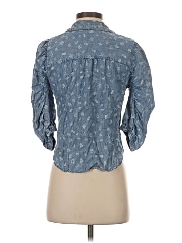 Splendid 3/4 Sleeve Button-Down Shirt (view 2)