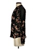 Madison Marcus 100% Silk Black Long Sleeve Polo Size XS - photo 5