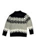 Crewcuts Chevron-herringbone Black Pullover Sweater Size 6 - 7 - photo 1