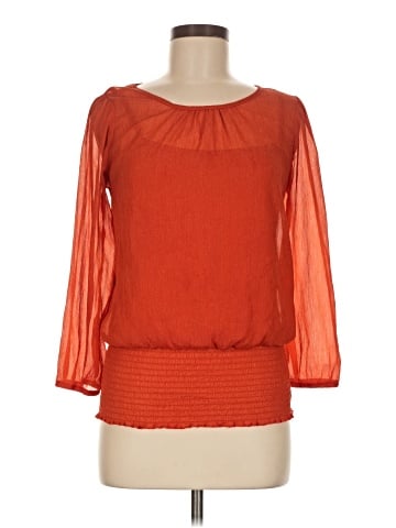By & By 3/4 Sleeve Blouse (view 1)