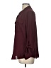 C established 1946 100% Polyester Solid Burgundy 3/4 Sleeve Blouse Size L - photo 5