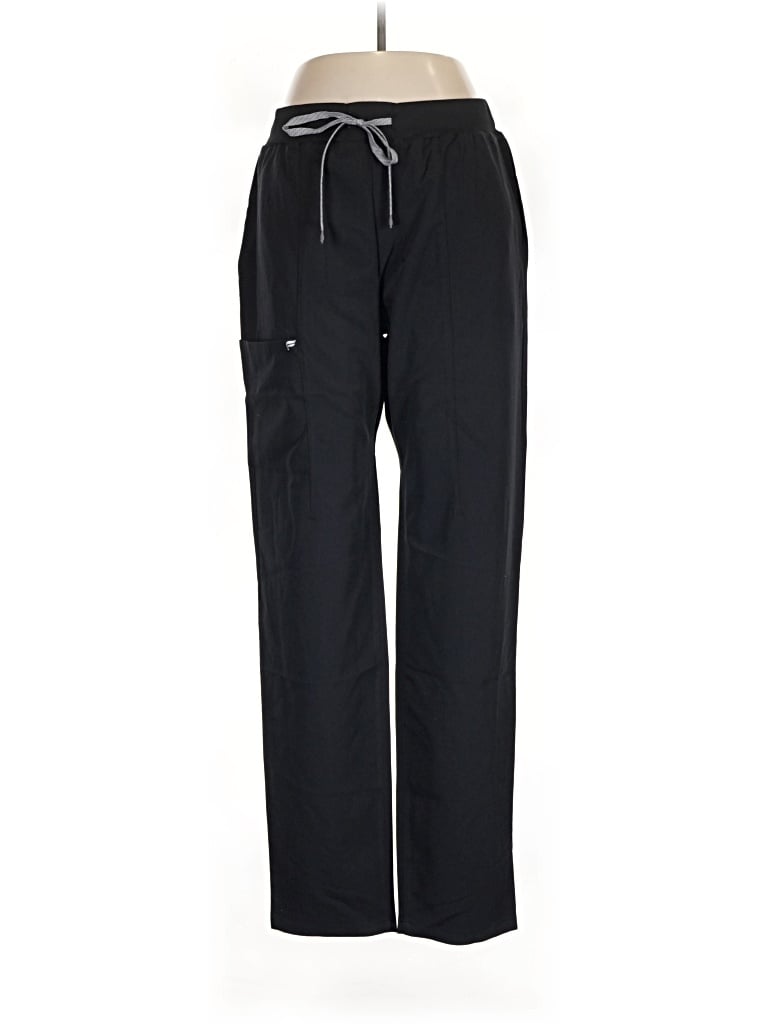 Pre-owned Fabletics Track Pants In Black