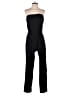 Want and Need Solid Black Jumpsuit Size M - photo 1