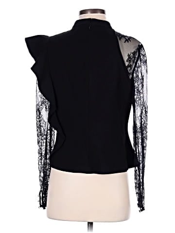Self-Portrait Long Sleeve Top (view 2)