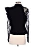 Self-Portrait Black Long Sleeve Top Size 8 - photo 2
